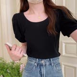 夏服Tシャツ パフスリーブトップス レディース | shoppinggo | 詳細画像9 
