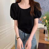 夏服Tシャツ パフスリーブトップス レディース | shoppinggo | 詳細画像10 