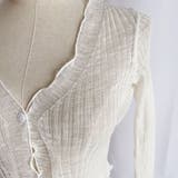 サマーカーディガン 透かし編み Vネックカーディガン | shoppinggo | 詳細画像6