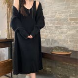 ニットカーディガン+ワンピース セットアップ レディース | shoppinggo | 詳細画像8