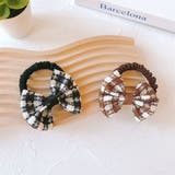 ヘアゴム 結び バイカラー おしゃれ ヘアアクセサリー シンプル 髪留め | shoppinggo | 詳細画像3 