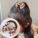 ブラウン | ヘアゴム 結び バイカラー おしゃれ ヘアアクセサリー シンプル 髪留め | shoppinggo