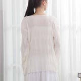 シアーカーディガン 透け感 UV対策 | shoppinggo | 詳細画像27 
