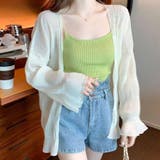 シアーカーディガン 透け感 UV対策 | shoppinggo | 詳細画像42 