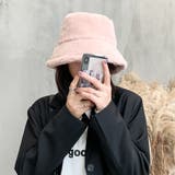 ライトピンク | バケットハット ファー 帽子 | shoppinggo