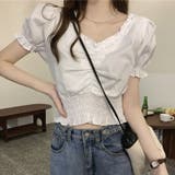 夏服 新作 フリルブラウス | shoppinggo | 詳細画像42