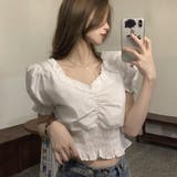 夏服 新作 フリルブラウス | shoppinggo | 詳細画像44