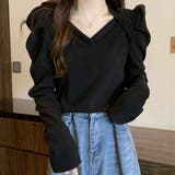 ブラック | 長袖Tシャツ コーデ カットソー | shoppinggo