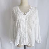 レディース花柄 刺繍ブラウス 春 | shoppinggo | 詳細画像6 