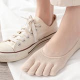 5本指 ソックス 靴下 レディース無地 防臭 フットカバー 浅履き | shoppinggo | 詳細画像5