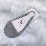 グレー | つま先カバーソックス レース靴下 くつ下 | shoppinggo