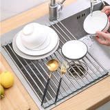 グレー | 水切りラック シンク上 スリム | shoppinggo