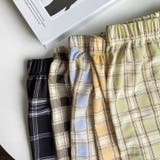 チェック柄パンツ ワイドパンツ レディース | shoppinggo | 詳細画像4