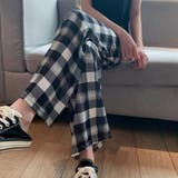 チェック柄パンツ ワイドパンツ レディース | shoppinggo | 詳細画像8