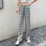 チェック柄パンツ ワイドパンツ レディース | shoppinggo | 詳細画像14