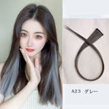 23グレー | カラーエクステ 36色 ウイッグ | shoppinggo