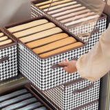 仕切り収納ケース 千鳥格子 チェック | shoppinggo | 詳細画像4 