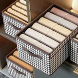 仕切り収納ケース 千鳥格子 チェック | shoppinggo | 詳細画像6 