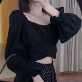 ブラウス バックリボン スクエアネック | shoppinggo | 詳細画像11 