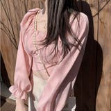 ブラウス バックリボン スクエアネック | shoppinggo | 詳細画像14 