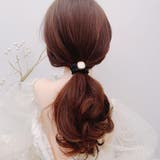 ホワイト | シュシュ ヘアゴム ヘアアレンジ | shoppinggo