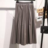 グレー | レザースカート レディース PUスカート | shoppinggo