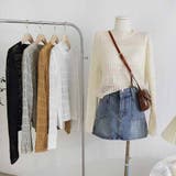 ニット 透かし編み シアーニット | shoppinggo | 詳細画像5 