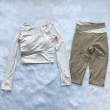 ヨガウェア 上下セット カップ付 | shoppinggo | 詳細画像4