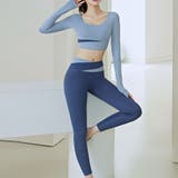 ヨガウェア 上下セット カップ付 | shoppinggo | 詳細画像8