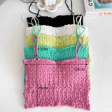 キャミソール カップ付 キャミタンクトップ | shoppinggo | 詳細画像3 