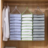 吊り下げ収納 9段 吊り下げ式衣類収納袋 | shoppinggo | 詳細画像9 