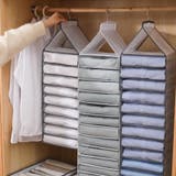 吊り下げ収納 9段 吊り下げ式衣類収納袋 | shoppinggo | 詳細画像10 