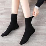 ブラック | 冷えとり靴下 無地 ソックス おしゃれ かわいい ソックス | shoppinggo