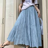 ブルー | スカート レディース プリーツスカート | shoppinggo