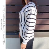 ニットトップス Vネックニット セーター | shoppinggo | 詳細画像4 