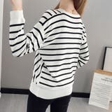 ニットトップス Vネックニット セーター | shoppinggo | 詳細画像8 