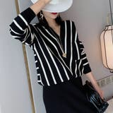 ニットトップス Vネックニット セーター | shoppinggo | 詳細画像13 
