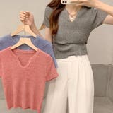 サマーニット へそ出し トップス | shoppinggo | 詳細画像4