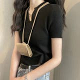サマーニット へそ出し トップス | shoppinggo | 詳細画像13