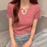 サマーニット へそ出し トップス | shoppinggo | 詳細画像16