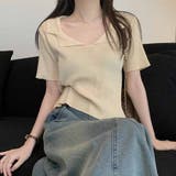 ニット レディース 半袖 | shoppinggo | 詳細画像9 