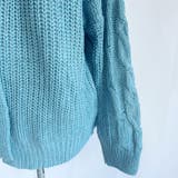 ニットカーディガンVネック レディース カーディガン | shoppinggo | 詳細画像6 