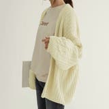 ニットカーディガンVネック レディース カーディガン | shoppinggo | 詳細画像9 