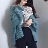 ニットカーディガンVネック レディース カーディガン | shoppinggo | 詳細画像16 