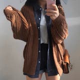 ニットカーディガンVネック レディース カーディガン | shoppinggo | 詳細画像18 