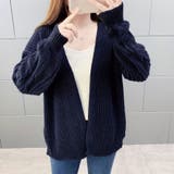 ニットカーディガンVネック レディース カーディガン | shoppinggo | 詳細画像20 