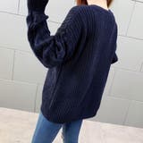 ニットカーディガンVネック レディース カーディガン | shoppinggo | 詳細画像21 