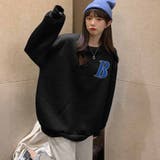 ブラック | トレーナー レディース スウェット | shoppinggo