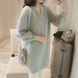 ニットワンピース レディース モヘアニット | shoppinggo | 詳細画像7 