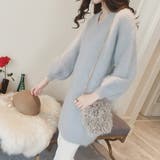 グレー | ニットワンピース レディース モヘアニット | shoppinggo